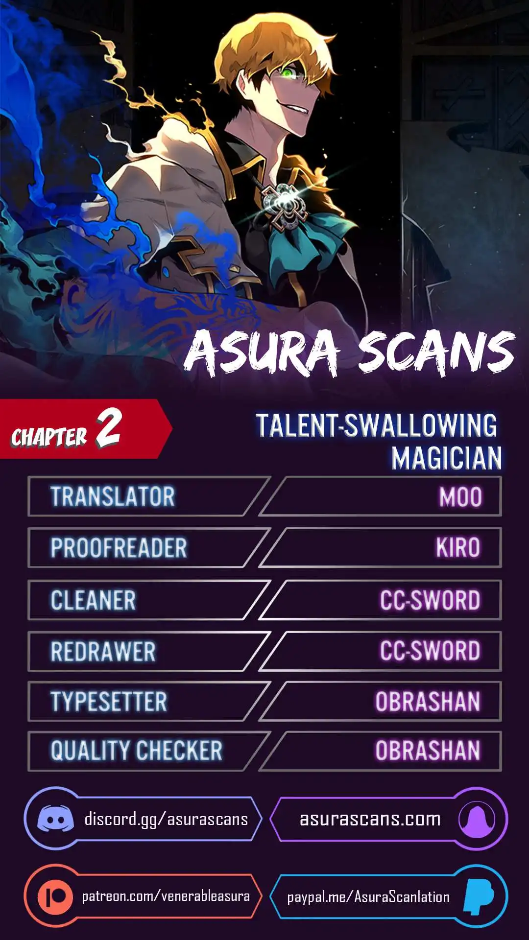 Talent-Swallowing Magician Chapter 2 1